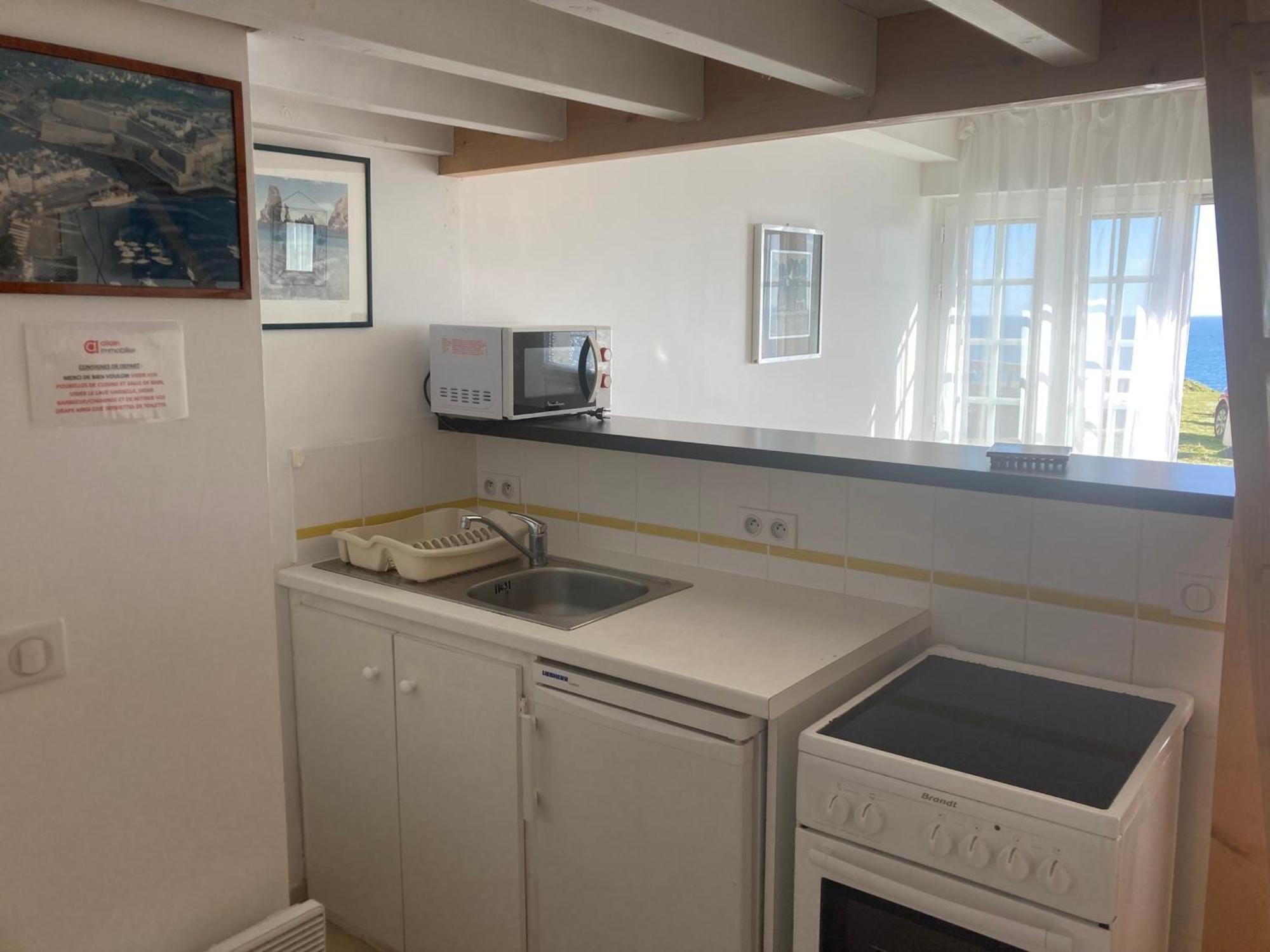 Studio Renove Avec Parking, Wifi, Proche Plage Et Centre - Fr-1-418-93 Le Palais Dış mekan fotoğraf